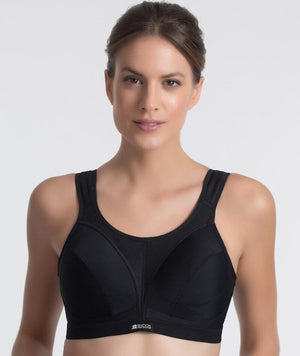 Shock Absorber Active D+ Classic Support Wire-Free Sports Bra - Black -  Curvy