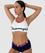 Shock Absorber Active Wirefree Racerback Crop Top Sports Bra - White Bras 