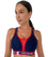 Shock Absorber Ultimate Run Padded High Impact Sports Bra - Athletic Navy Bras 