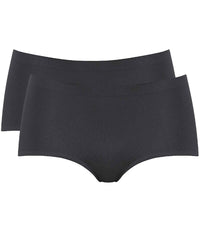 Sloggi Active Short 2-Pack - Black Knickers 