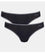 Sloggi Go Brazilian 2 Pack G-String - Black Knickers 