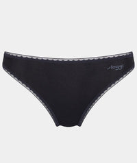 Sloggi Go Tai 2 Pack Brief - Black Knickers 