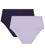 Sloggi Hikini 2 Pack Brief - Blueberry/Stardust Lilac Knickers 