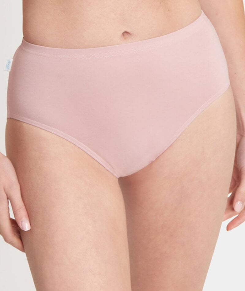 Sloggi Hikini 2 Pack Brief - Tea Rose/Grey Knickers 