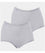 Sloggi Maxi Brief 2 Pack - Light Grey Melange Knickers 