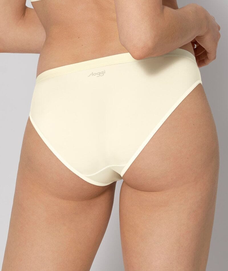 Sloggi WOW Comfort 2.0 Tai Brief - Ecru White Knickers 