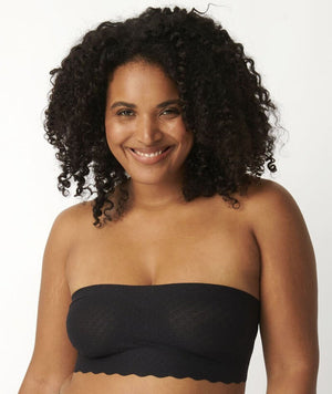 Sloggi ZERO Feel Lace Bandeau - Black Bras 