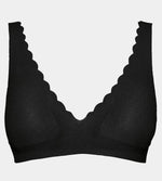 Sloggi ZERO Feel Lace Bralette - Black Bras 