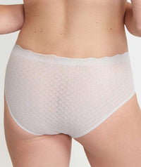 Sloggi ZERO Feel Lace High Waist Brief - Angora Knickers 