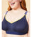 Sugar Candy Crush Fuller Bust Seamless F-HH Cup Lounge Bra - Denim Bras 