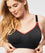 Sugar Candy Crush Fuller Bust Seamless F-HH Cup Nursing Bra - Charcoal Bras 