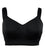 Sugar Candy Fuller Bust Seamless F-HH Cup Lounge Bra - Black Bras 