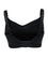 Sugar Candy Fuller Bust Seamless F-HH Cup Lounge Bra - Black Bras 