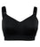 Sugar Candy Fuller Bust Seamless F-HH Cup Nursing Bra - Black Bras 