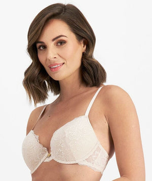 Temple Luxe by Berlei Lace Level 1 Push Up Bra - New Pastel Rose Bras 