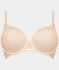 Triumph Airy Sensation Spacer T-Shirt Bra - Nude Beige Bras 