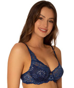 Triumph Amourette Charm Bra - Blue - Dark Combination Bras 