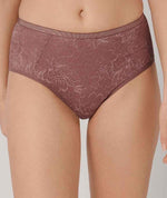 Triumph Amourette Charm High-Cut Maxi Brief - Rose Brown Knickers 