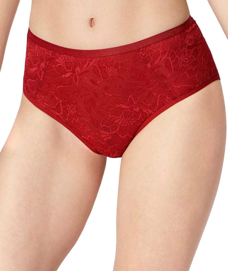 Triumph Amourette Charm High-Cut Maxi Brief - Spicy Red Knickers 