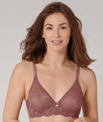 Triumph Amourette Charm Non-Padded Bra - Rose Brown Bras 