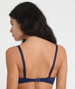 Triumph Amourette Charm Padded Bra - Blue - Dark Combination Bras 