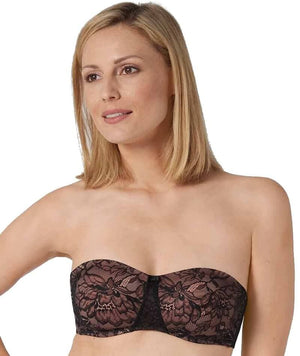 Triumph Amourette Charm Wired Strapless Bra - Black Bras 