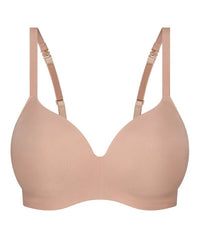 Triumph Body Make-up Smooth Wire-free Padded Bra - Blusher Beige Bras 