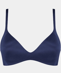 Triumph Body Make-up Soft Touch Padded Wire-free Bra - Navy Bras 