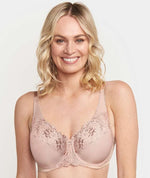 Triumph Embroidered Minimizer Bra - Tea Rose Bras 