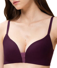 Triumph Flex Smart Padded Wire-free Bra - Aubergine Bras 