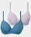 Triumph Gorgeous Luxury T-Shirt 2-Pack Bra - Turquoise/Grey Bras 