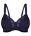 Triumph Lacy Minimizer Bra - Blueberry Bras 