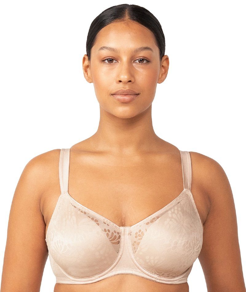 UK Ladies Plus size Full Cup Bra Minimiser Non Padded Non wired Comfort  Lingerie 