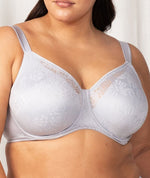 Triumph Lacy Minimizer Bra - Platinum Bras 