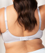 Triumph Lacy Minimizer Bra - Platinum Bras 