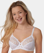 Triumph Modern Finesse Underwire Bra - White Bras 