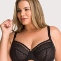 Triumph Sheer Balconette Bra - Black