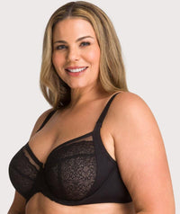 Triumph Sheer Balconette Bra - Black Bras 