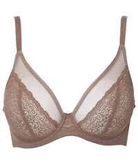 Triumph Sheer Minimizer Bra - Mocca Bras 