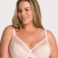 Triumph Sheer Minimizer Bra - Nude Pink