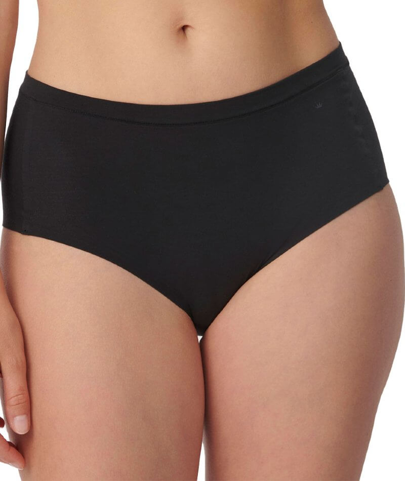 Triumph Smart Natural Maxi Brief - Black Knickers 