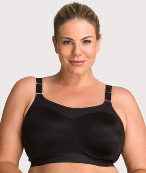 Triumph Triaction Control Lite Minimiser Sports Bra - Black Bras 