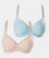 Triumph Triaction Racerback 2 Pack - Blue/Skintone Bras 