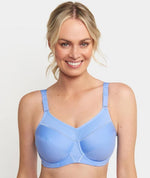 Triumph Triaction Ultra Underwired Sports Bra - Magic Blue Bras 