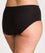 Underbliss Invisibliss No Show Seamless Full Brief - Black Shapewear 