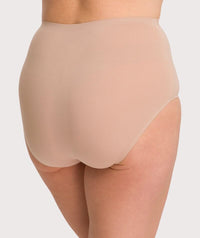 Underbliss Invisibliss No Show Seamless Full Brief - Nude Knickers 