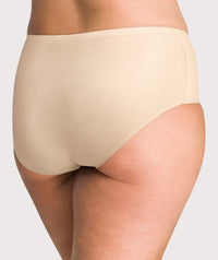 Underbliss Invisibliss No Show Seamless Full Brief - Nude Knickers 