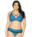 Curvy Kate Rock The Pool Halterneck Bikini Top - Petrol Blue Swim 