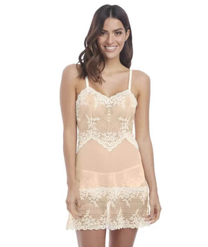 Wacoal Embrace Lace Chemise - Naturally Nude / Ivory Babydoll / Chemise 