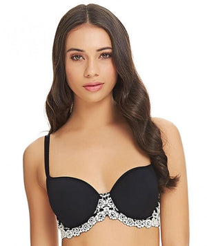 Wacoal Embrace Lace Contour Bra - Black Bras 